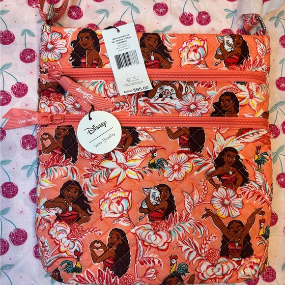 Vera Bradley Disney MOANA Crossbody Bag NWT - Picture 1 of 7